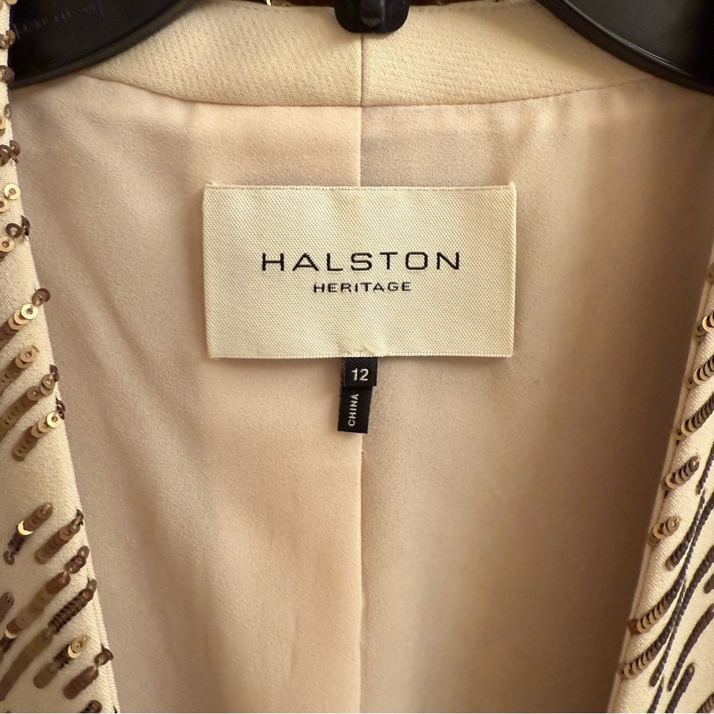 Halston Sequin Blazer - image 3